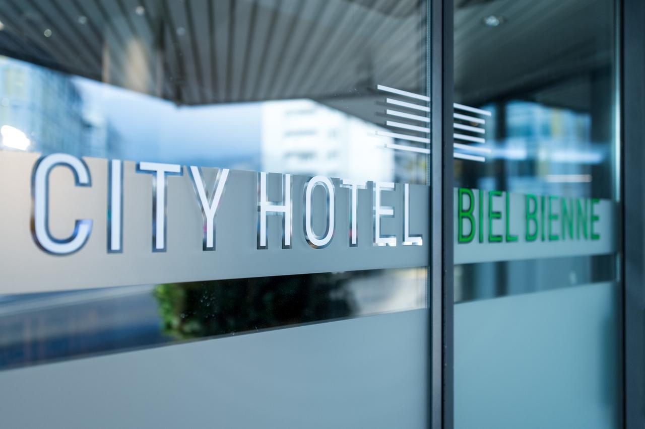 City Hotel Biel Bienne Free Parking Exteriör bild